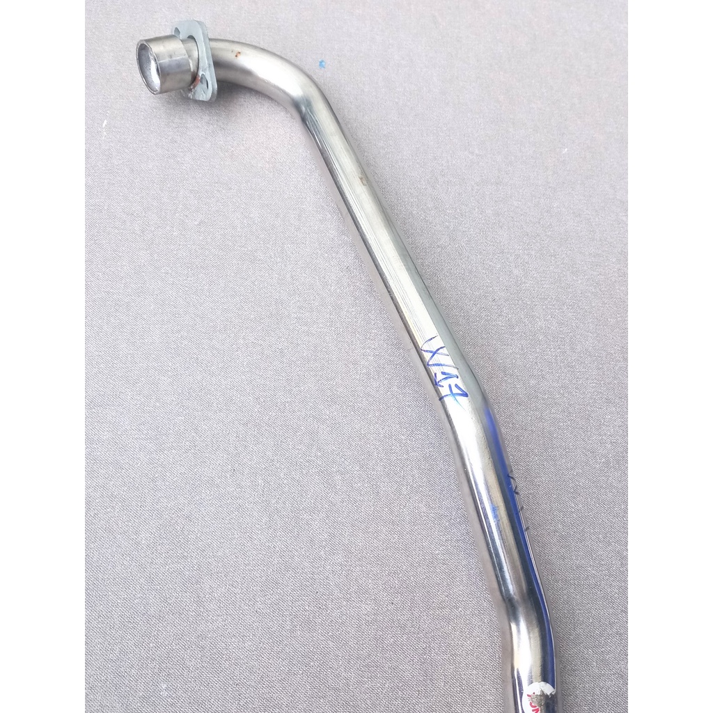 Cổ pô inox gắn cho DR W Fu neo, WS110, Wave 17