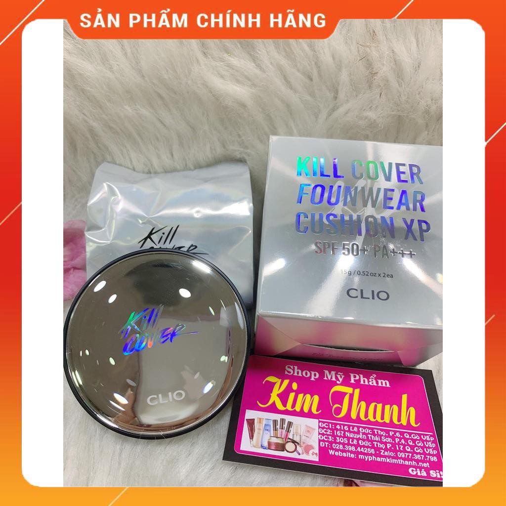 Phấn nước 2 lõi Clio Kill Cover Founwear Cushion XP