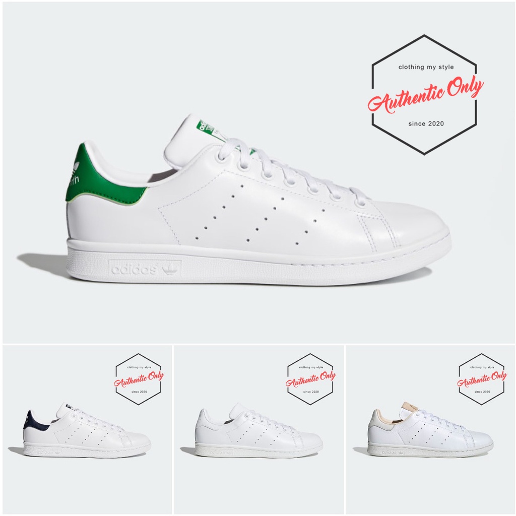 Sẵn] Giày Adidas Stan Smith Chính Hãng Gót (Xanh, Navy, Trắng) - M20324,  M20325, S75104, Ef2099 | Shopee Việt Nam