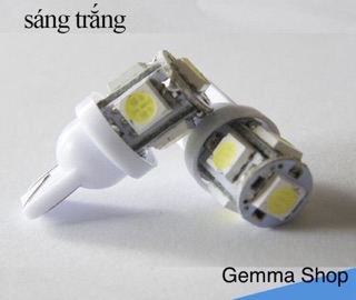 Đèn led xi nhan xe máy 5 tim (giá 1 cái)