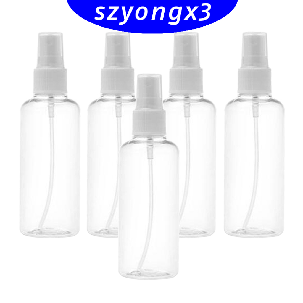 HEATWAVE (Hàng Mới Về) Bình Xịt Rỗng Trong Suốt Mini Có Nắp Đậy Dung Tích 10ml