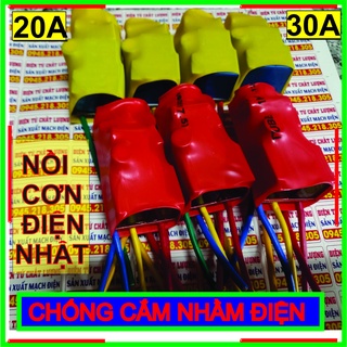 Chống cắm nhầm điện 30a có còi báo, bảo vệ quá tải