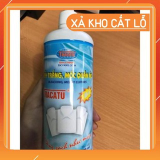 Sỉ 5 bình Nước tẩy trắng mốc quần áo giá rẻ