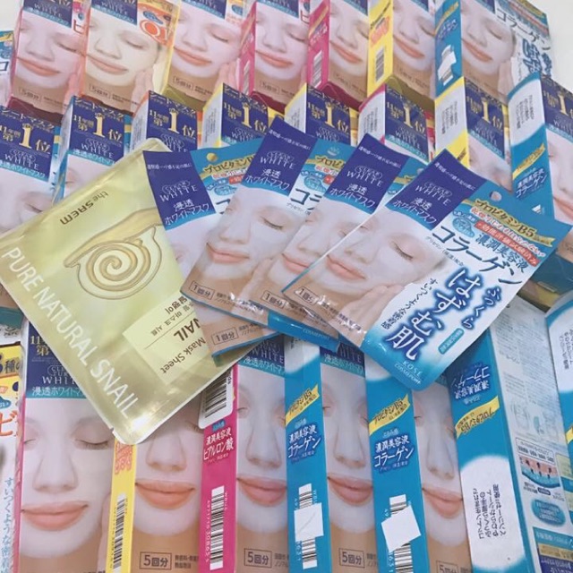 Mặt nạ Collagen Q10 cao cấp Kose