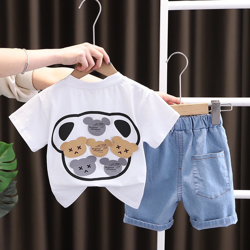 Áo Boo Cộc Tay Cho Bé Từ 7Kg Đến 34Kg Thời Trang Trẻ Em Ken Store