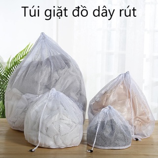 Túi Lưới Giặt Quần Áo Dây Rút Vải Lưới Hàn Quốc Mịn Dai Bền Không Rách Xưởng May MIKO