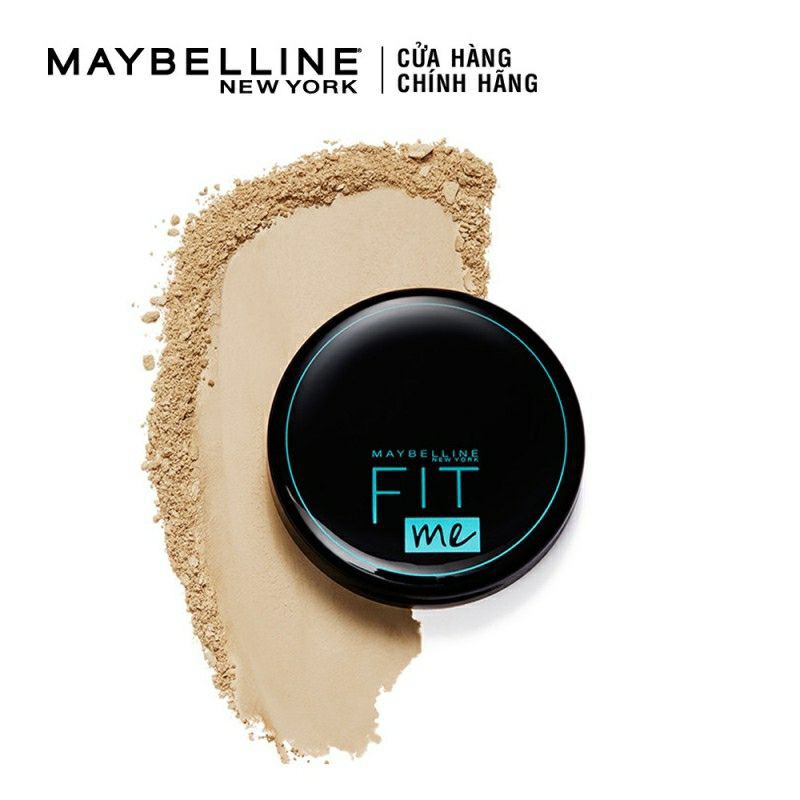 Sanmishopp Phấn Nền Kiềm Dầu Chống Nắng 12H SPF28 Mịn Lì Fit Me Maybelline New York Compact 6g