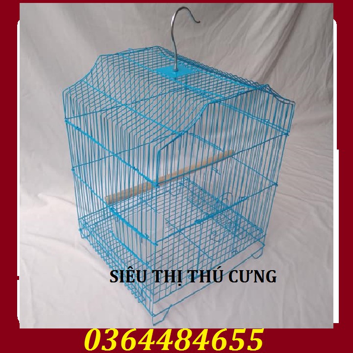 LỒNG NUÔI CHIM-LỒNG SƠN CHIM TĨNH ĐIỆN-LỒNG SIZE 42x30x30
