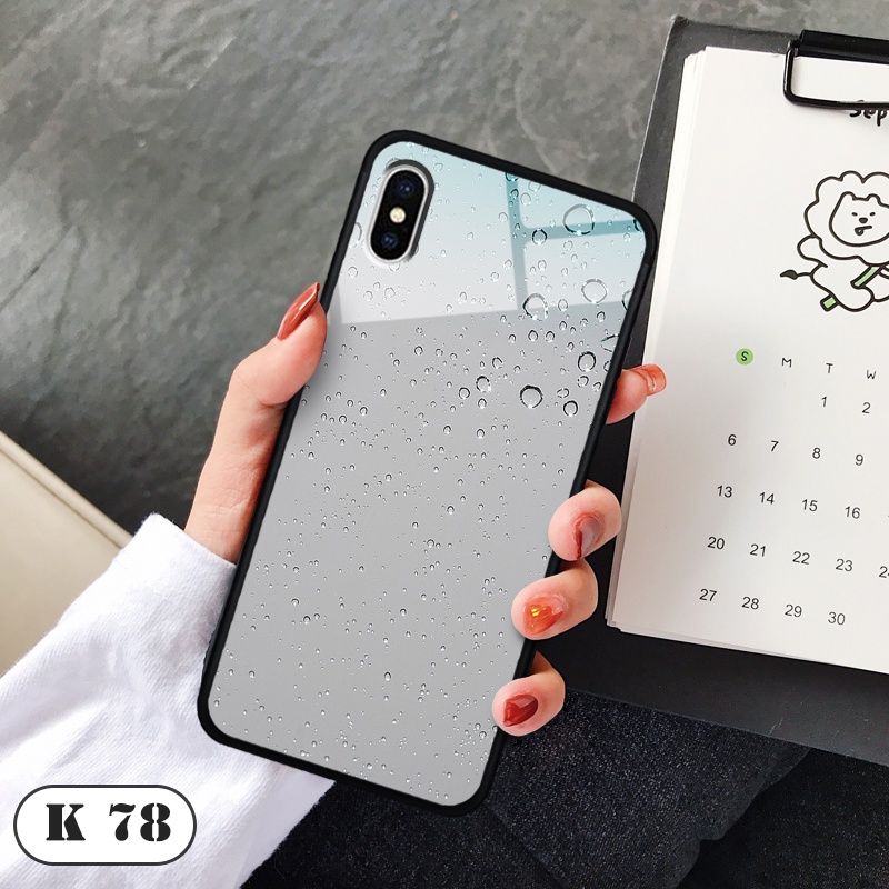 Ốp lưng iPhone X / Xs  - Lưng kính 3D