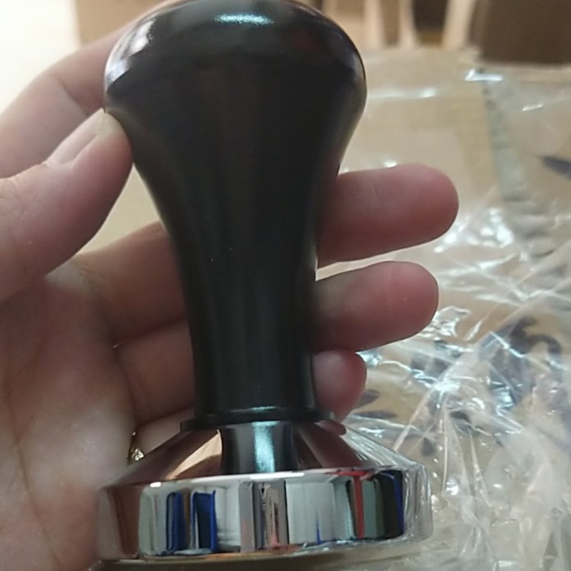 51MM Espresso Coffee Tamper Machine Press Flat Base Coffee Bean Press