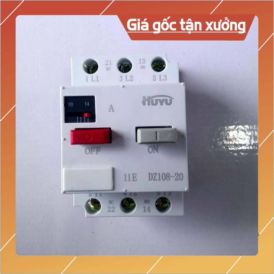 Cầu dao tự hít, điện 380v, dùng cho máy công nghiệp