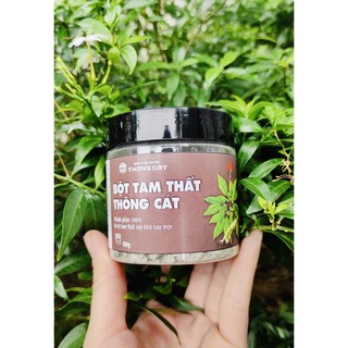 Bột tam thất CAO CẤP đông y gia truyền Thông Cát hàng chuẩn 100G