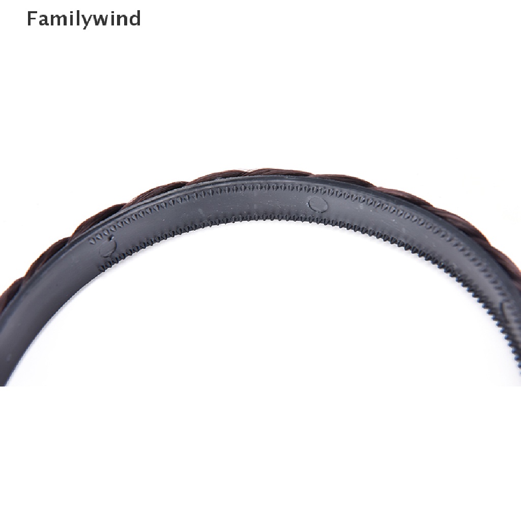 Băng đô dạng tóc giả thắt bím thời trang dành cho nữ giới