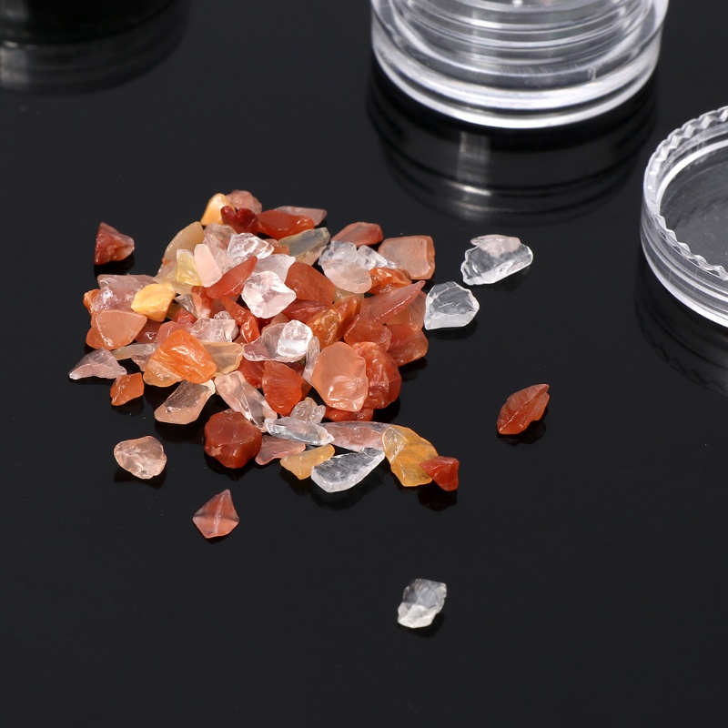 Bộ 10 Đá Pha Lê Xanh Biển Làm Trang Sức