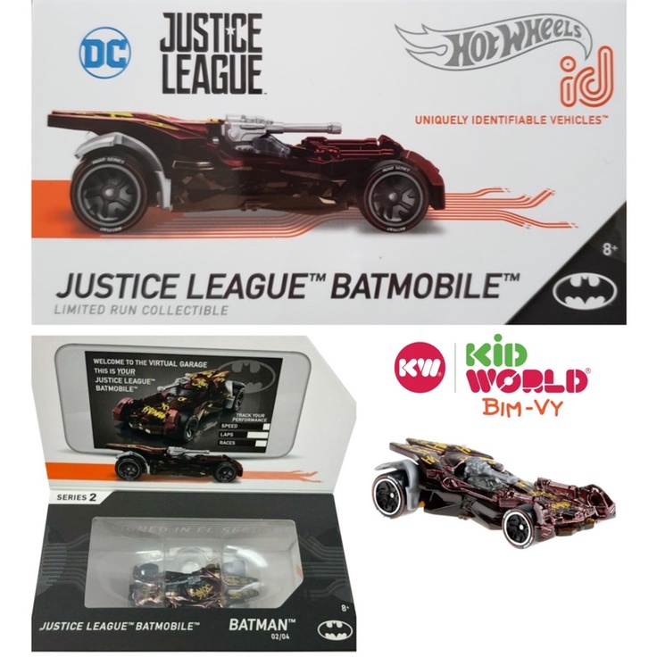 Justice League Batmobile Series 2 Limited Run Collectible Hot Wheels ID 2021 