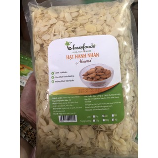 Hạnh Nhân Lát hiệu Classy Foods gói 500g