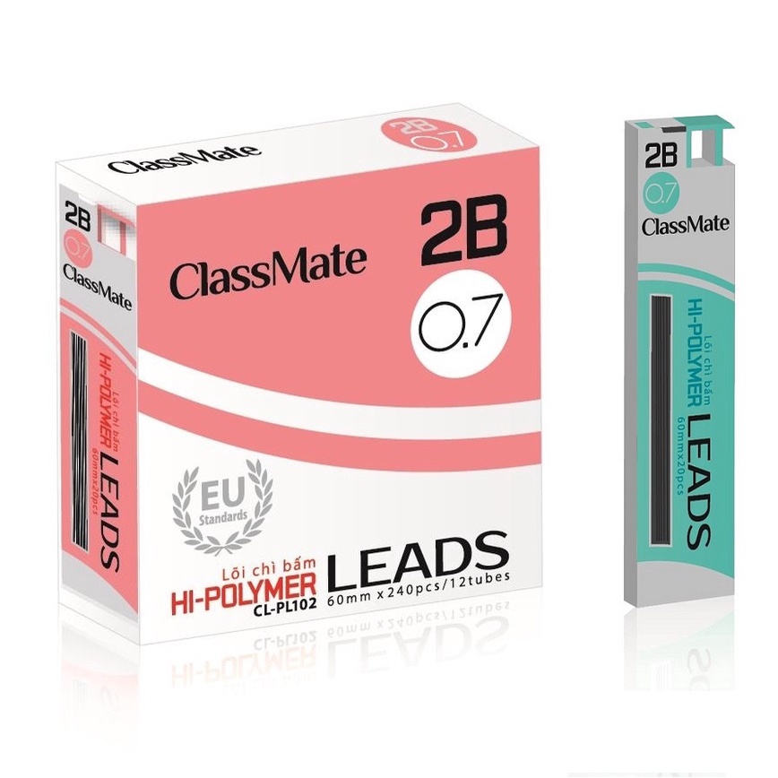 Ngòi chì kim 0.5mm / 0.7mm Classmate PL101 /  PL102 / Ruột chì kim thay thế - 1 tuýp