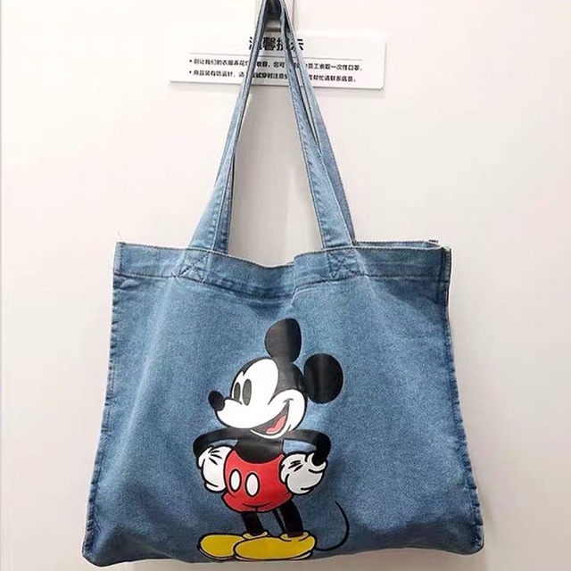[order] túi denim mickey ( có ảnh thật)( đọc mô tả)