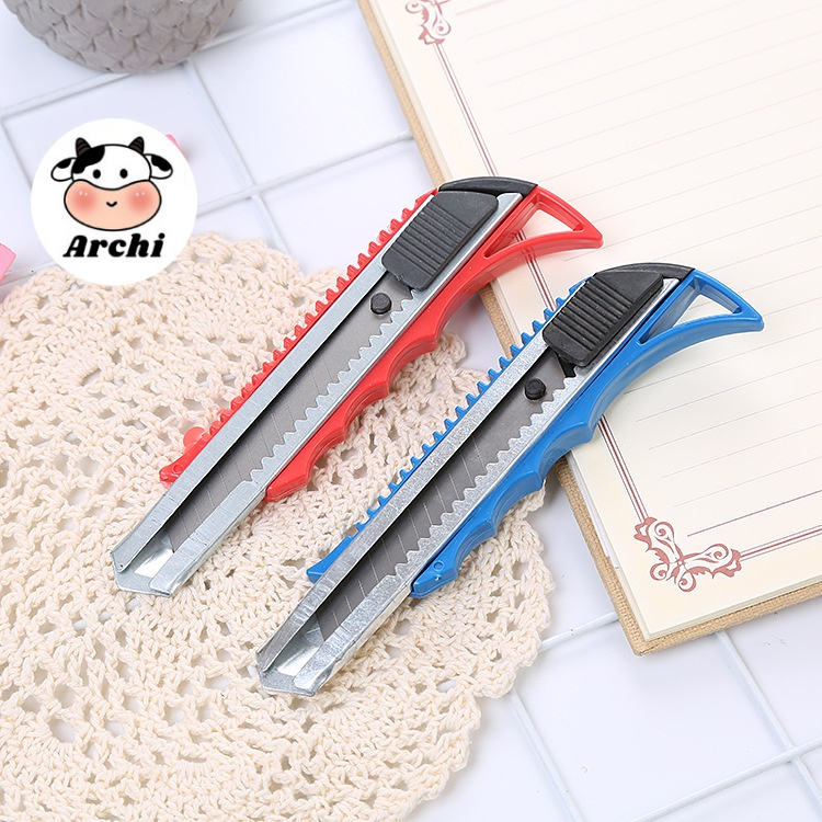 Dao rọc giấy cỡ lớn cán nhựa loại 15*3cm