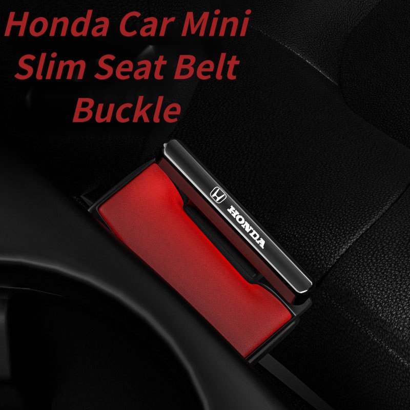 Chốt Khóa Dây An Toàn mini Bằng Hợp Kim Kẽm Siêu Mỏng Cho Xe Hơi Honda Civic CRV BRV City Accord