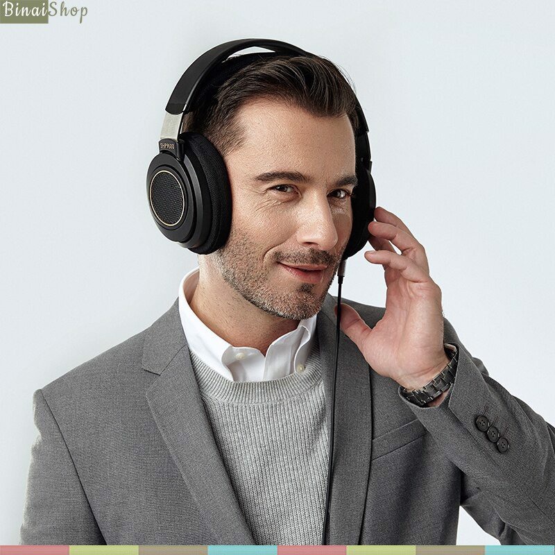 Philips SHP9600 - Tai Nghe Nhạc Hi-Fi Cao Cấp, Màng Loa Lớn 50mm, Thiết Kế Open-Back Cho Kiểm Âm, Làm Nhạc
