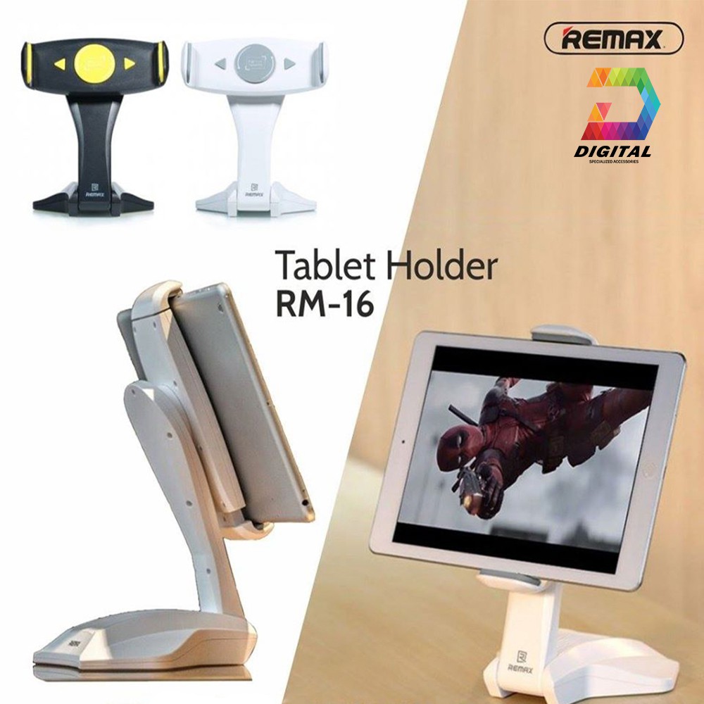 [Mã 2404EL10K giảm 10K đơn 20K] Giá Đỡ iPad, Máy Tính Bảng Remax C16 Xoay 360 Độ