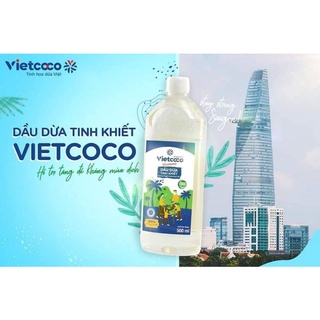 DẦU DỪA ÉP LẠNH ORGANIC VIETCOCO