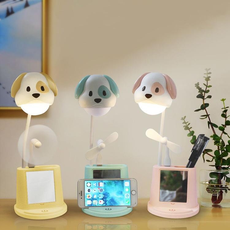 Đèn để bàn hình gấu tiện dụng 5in1,đèn để bàn hình gấu
