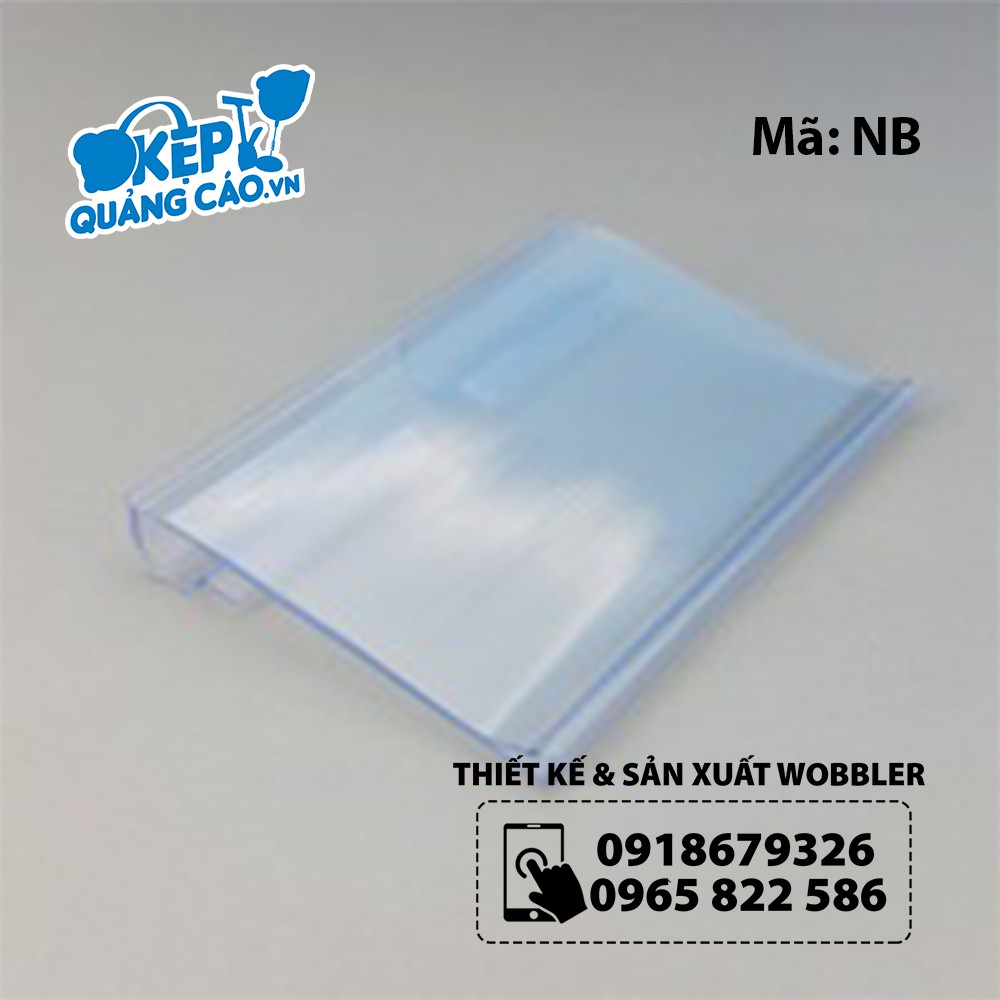 Combo 10 nẹp bảng siêu thị KT  - 10NB