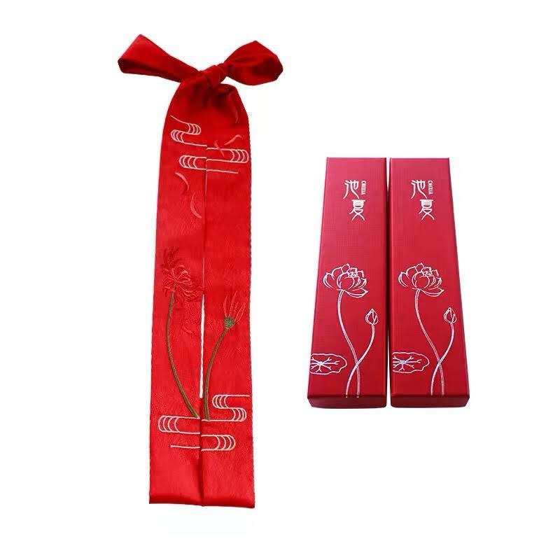 !!  Dây cột tóc sau cosplay hoa bỉ ngạn