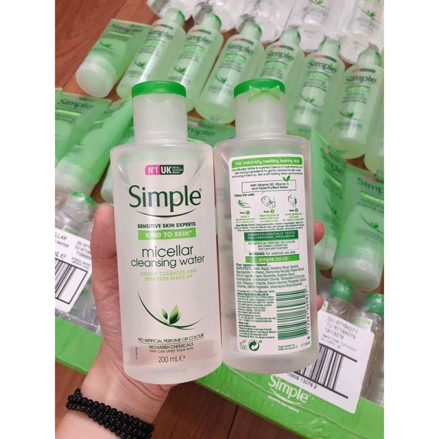 Nước tẩy trang Simple kind to skin ( chính hãng)