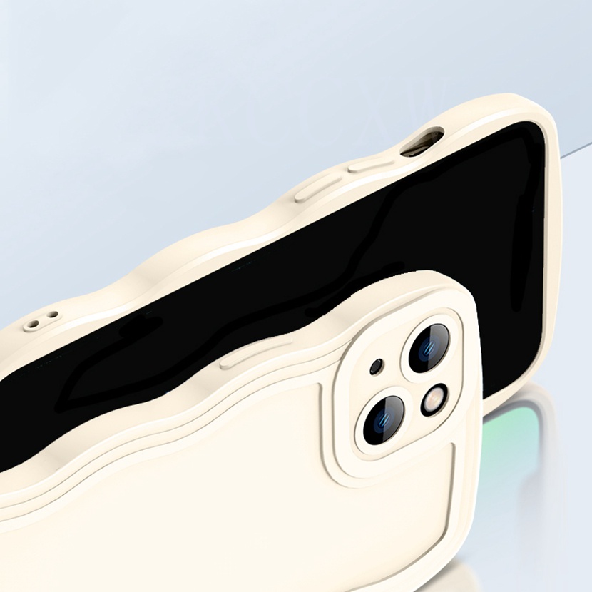 Ốp Điện Thoại Silicon Chống Sốc Họa Tiết Gợn Sóng Thời Trang Cho Realme GT Neo 2T Flash Q3 Pro V13 Q3 Q3i 8 5G