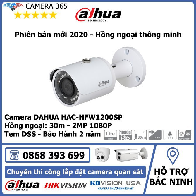 G67 NJI Camera Dahua 1200SP S4 - Tem DSS BH 24 Tháng 4 18