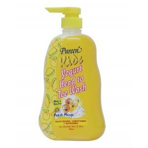 Sữa tắm gội toàn thân Pureen hương sữa chua vani 750ml