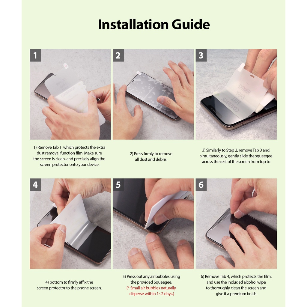 Miếng Dán Bảo Vệ Màn Hình RINGKE Cho Samsung Galaxy Note 10