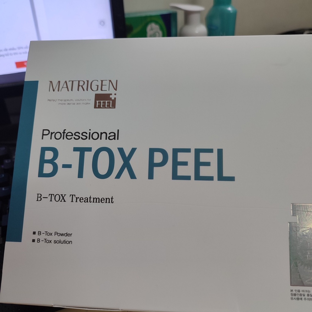 (Q1-HCM) Thay Da Sinh Học Hàn Quốc B-Tox BTOX PEEL MATRIGEN Vi Tảo 2 Màu [An Bình Cam Kết Chính Hãng]
