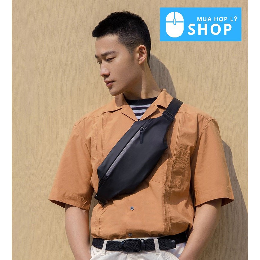Túi Đeo Chéo Thể Thao Thời Trang Xiaomi Da Pu, Chống Nước, Phiên Bản Mới 2020 - Hàng Có Sẵn