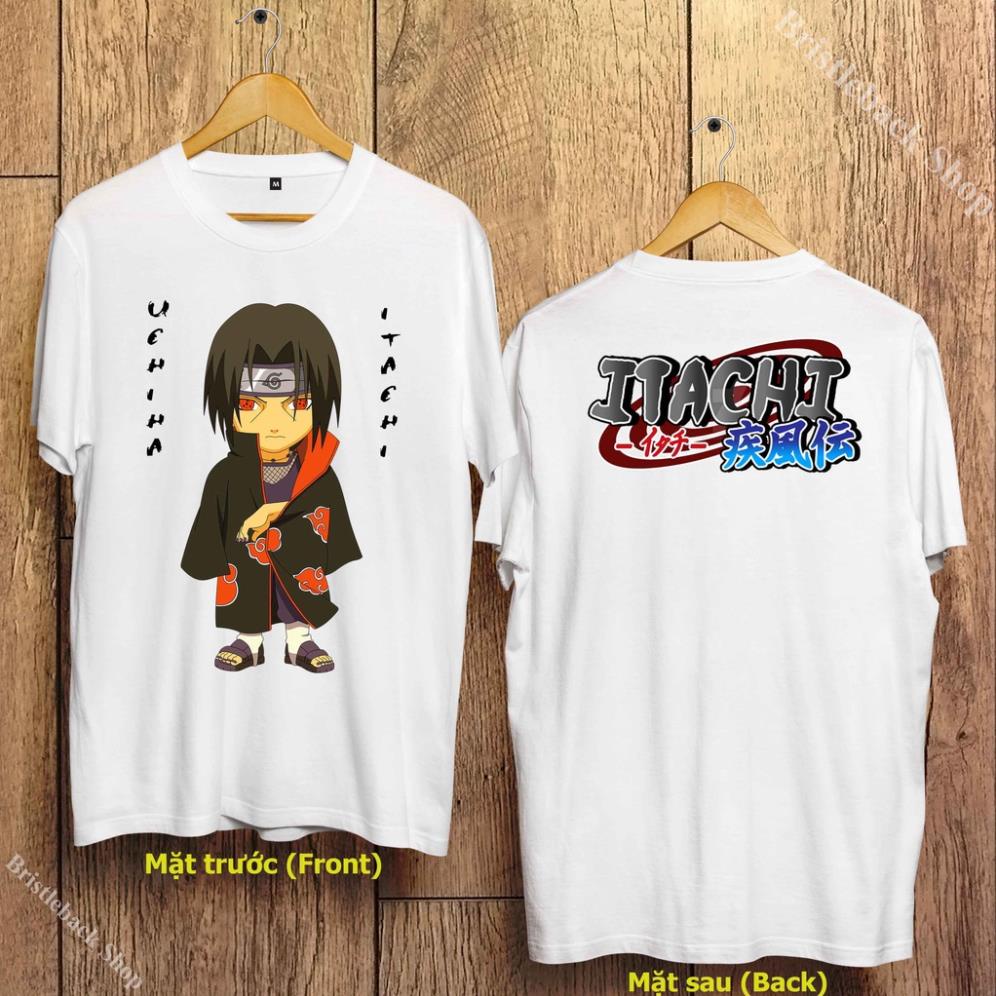 [UY TÍN]🎀 Áo Uchiha Itachi - Áo Naruto - Itachi T-Shirt - Akatsuki T-Shirt siêu rẻ - UIC-037
