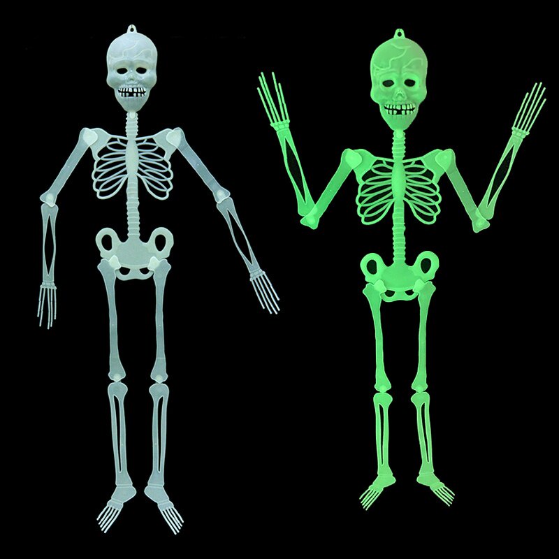 1 Bộ Xương Phát Sáng Trong Bóng Tối Trang Trí Halloween