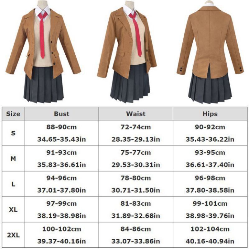 [O] Costume wig - đồ hóa trang Sakurajima Mai - Seishun Buta Yarou wa Bunny Girl bodysuit [Miu Cosplay] | BigBuy360 - bigbuy360.vn