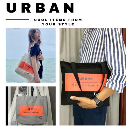 Túi vải đeo chéo, cầm tay [ free shipping 0đ] [Urban Style bags]