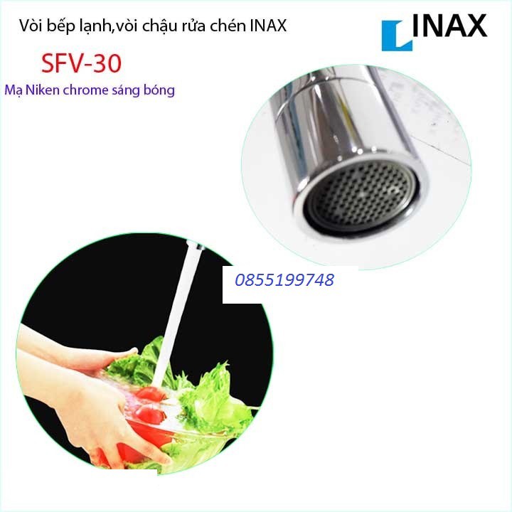 Vòi rửa bát nước lạnh SFV-30 INAX chính hãng