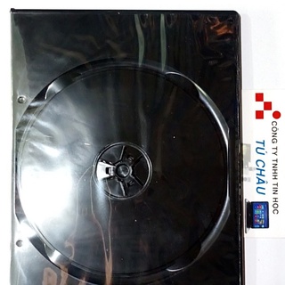 Hộp đựng đĩa CD, DVD nhựa đen (Hộp đựng 1 đĩa)