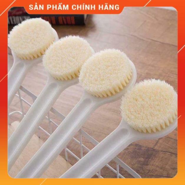 Bàn Chải Cọ Lưng Muji Cán Dài Có Hộp
