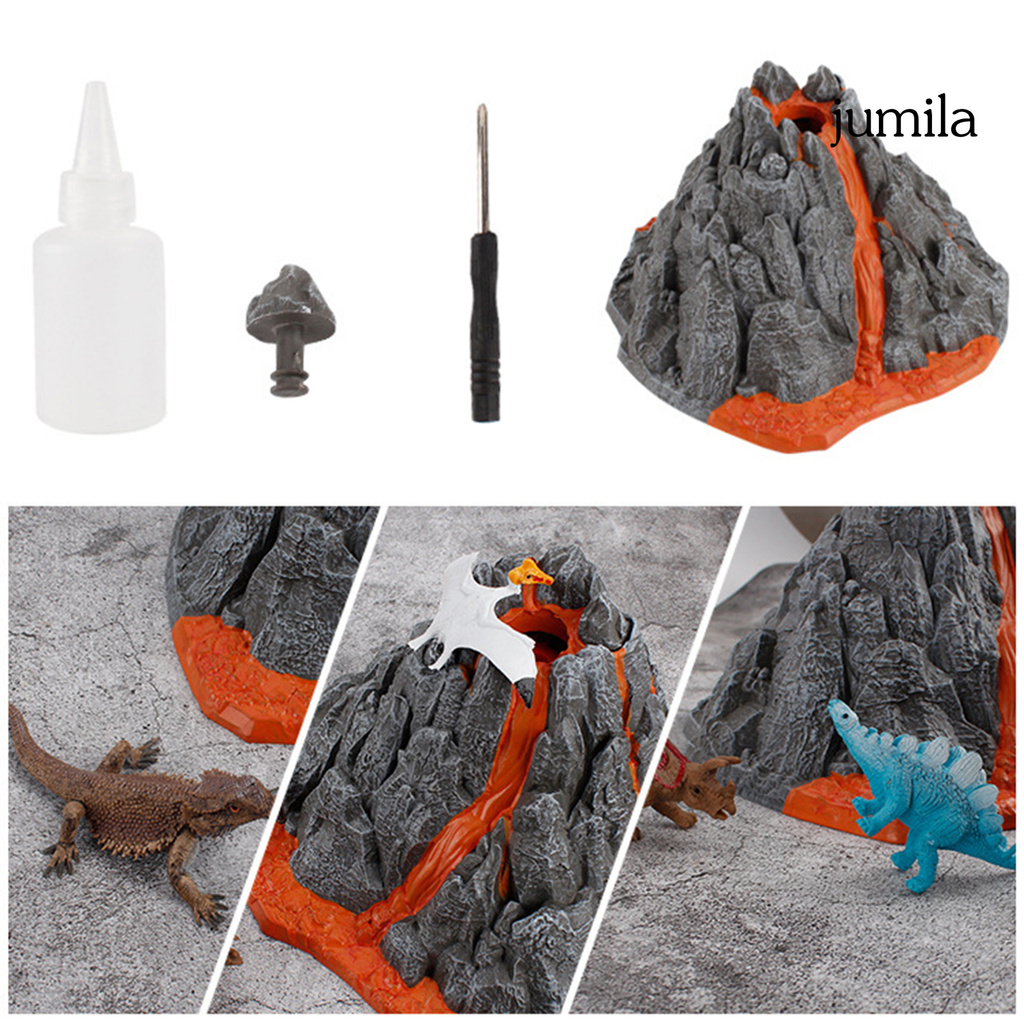 Mô Hình Đồ Chơi Núi Lửa Phun Trào Cho Bé