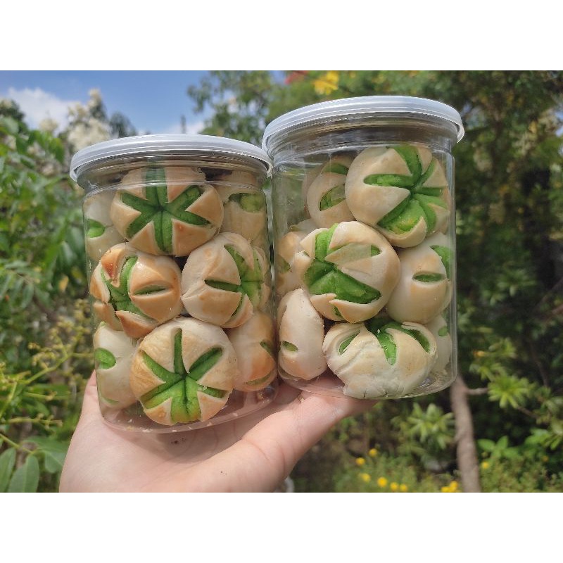 Combo 2 hộp bánh đậu xanh lá dứa