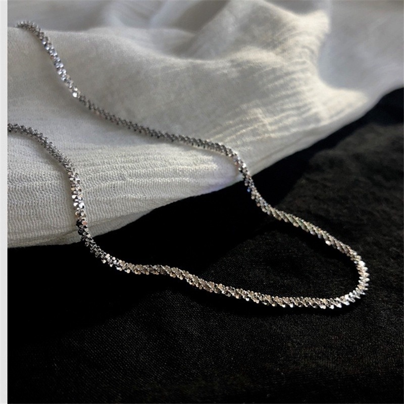 vòng cổ Ngắn Bằng Hợp Kim Màu Bạc Dễ Thương Thời Trang Mùa Hè Cho Nữ