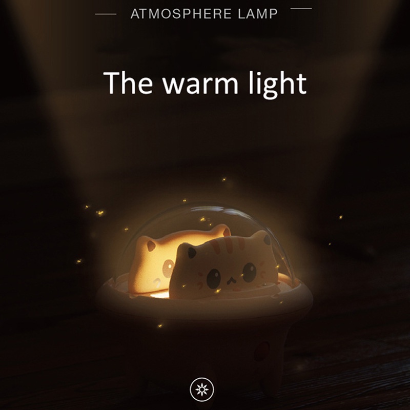 Sạc dự phòng mini hình mèo dễ thương có đèn LED và pin Type-C chất lượng cao