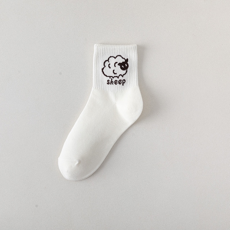 Vớ Cotton Thuần Khiết Phong Cách Nhật Bản Dễ Thương Cho Nữ