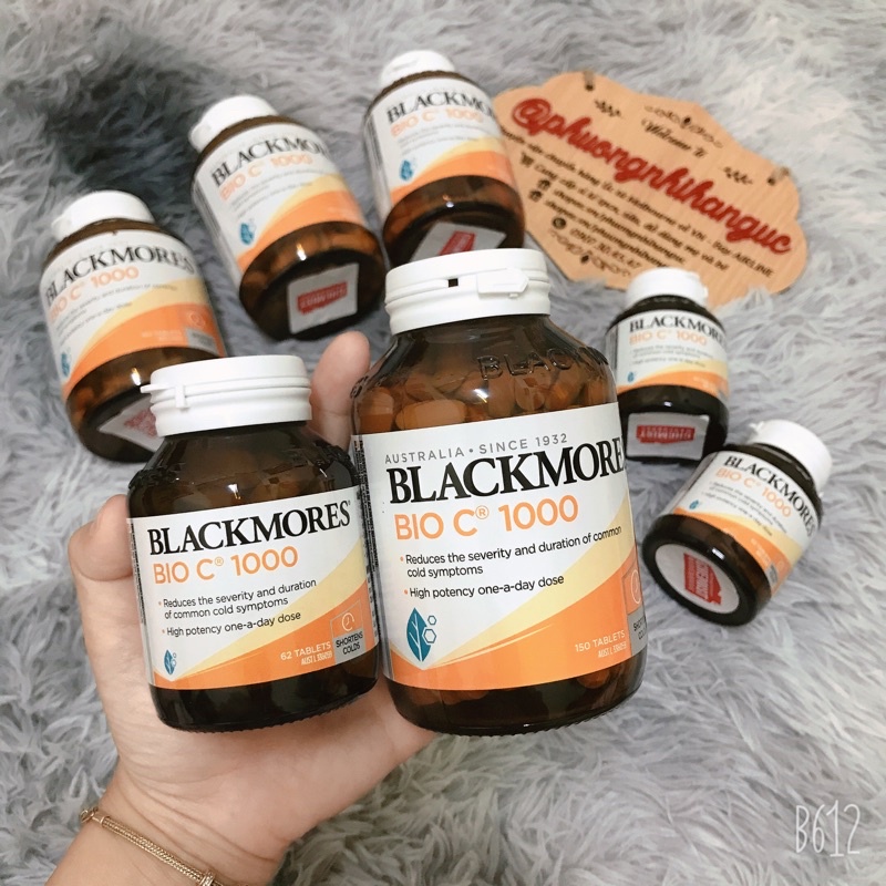 VIÊN UỐNG BỔ SUNG VITAMIN C BLACKMORES BIO C® 1000mg - FULL BILL MUA TẠI ÚC